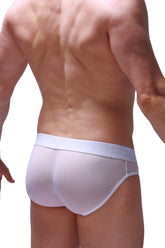 Slip Maidon Net Weiß